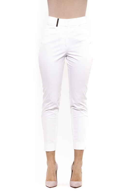 Bianco White Jeans & Pant - coffeewithmee2PesericoP3603S