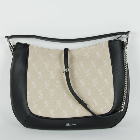 Black Bag with a Beige Insert - coffeewithmee2BlumarineP0154S