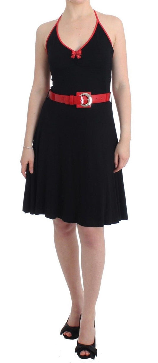 Black belted palladio dress - coffeewithmee2RoccobaroccoP0477S