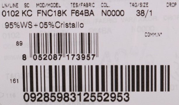 Black Cashmere Crystal Cardigan Sweater - coffeewithmee2Dolce & GabbanaP2033S