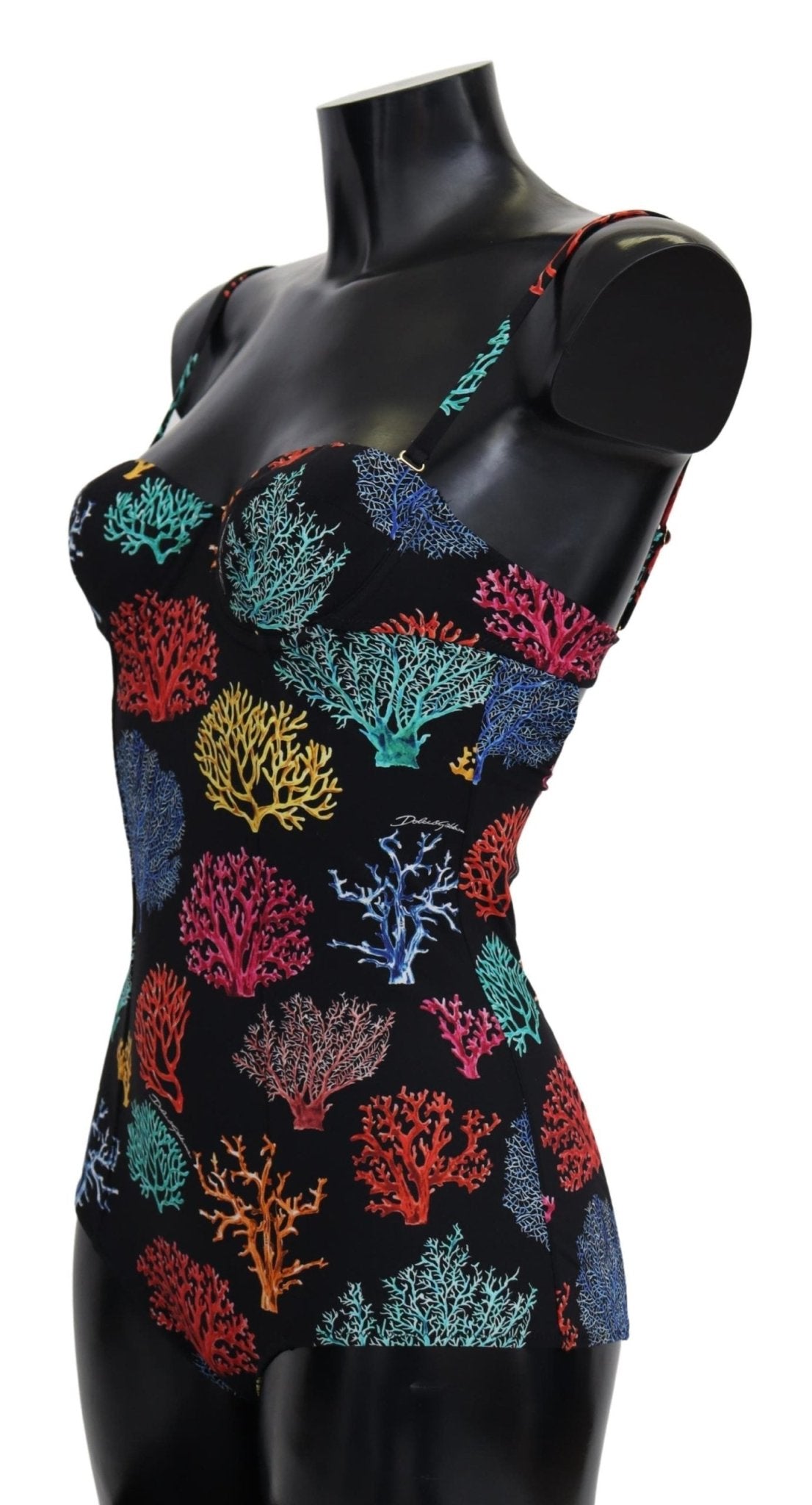 Black Coral One Piece Swimwear Swimsuit Bikini - coffeewithmee2Dolce & GabbanaP3921S