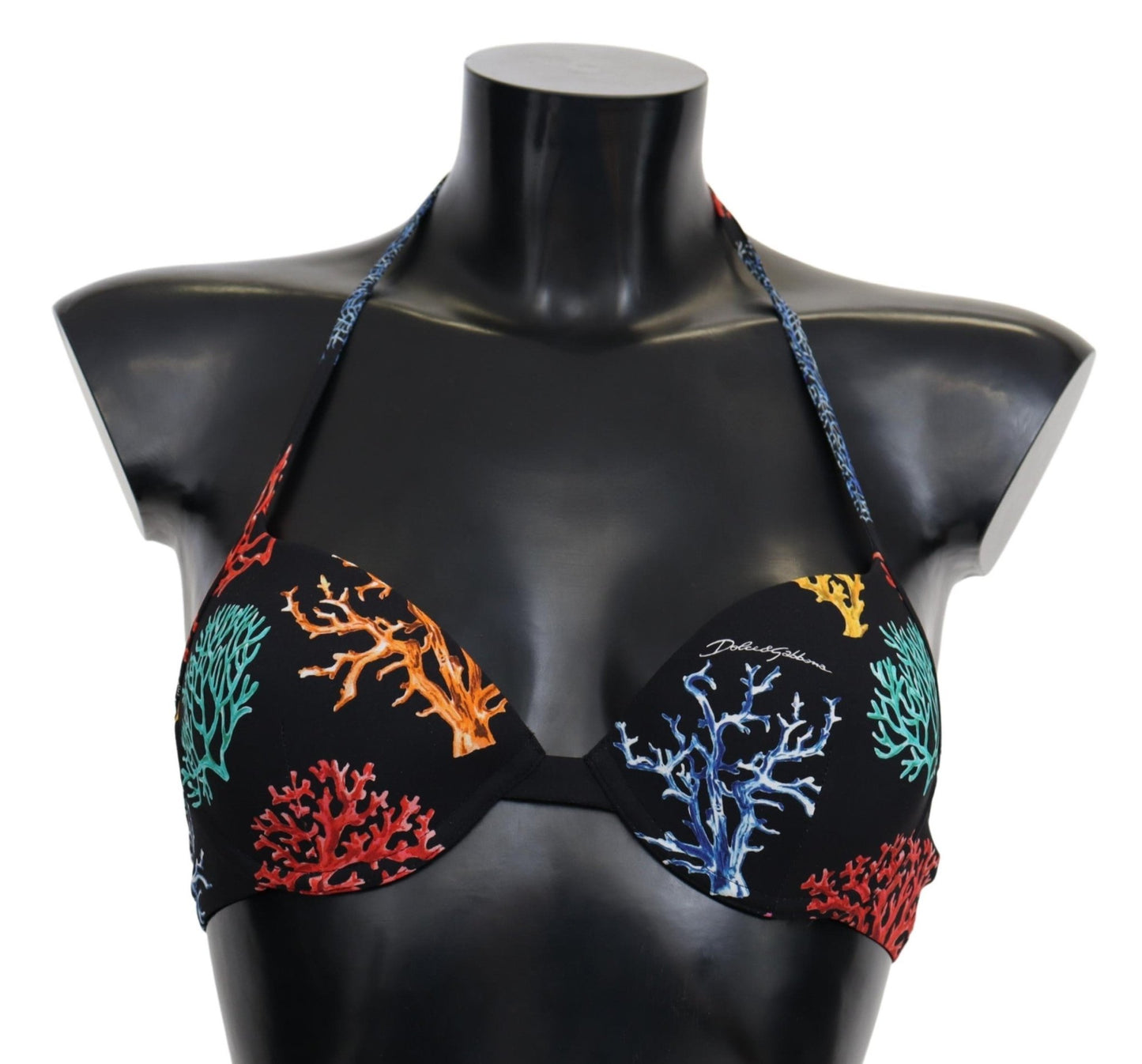 Black Corals Print Women Beachwear Bikini Tops - coffeewithmee2Dolce & GabbanaP4112S