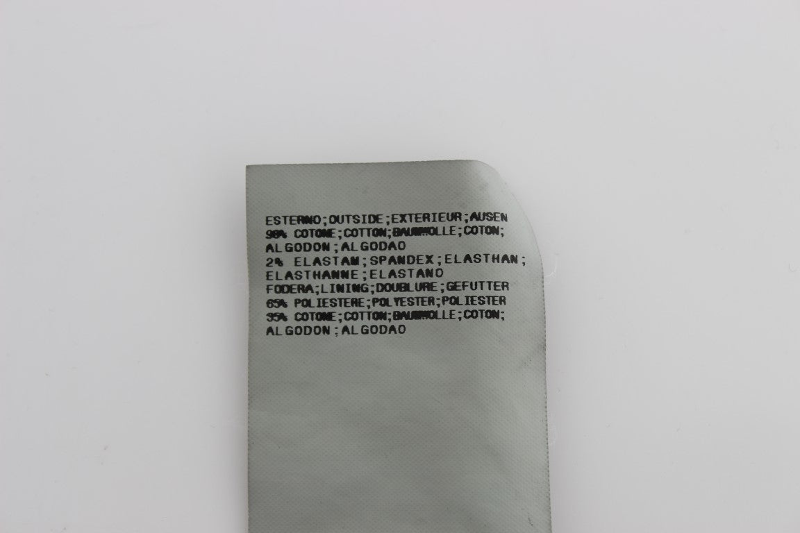 Black Cotton Capri Cropped Denim Jeans - coffeewithmee2Costume NationalP1772S