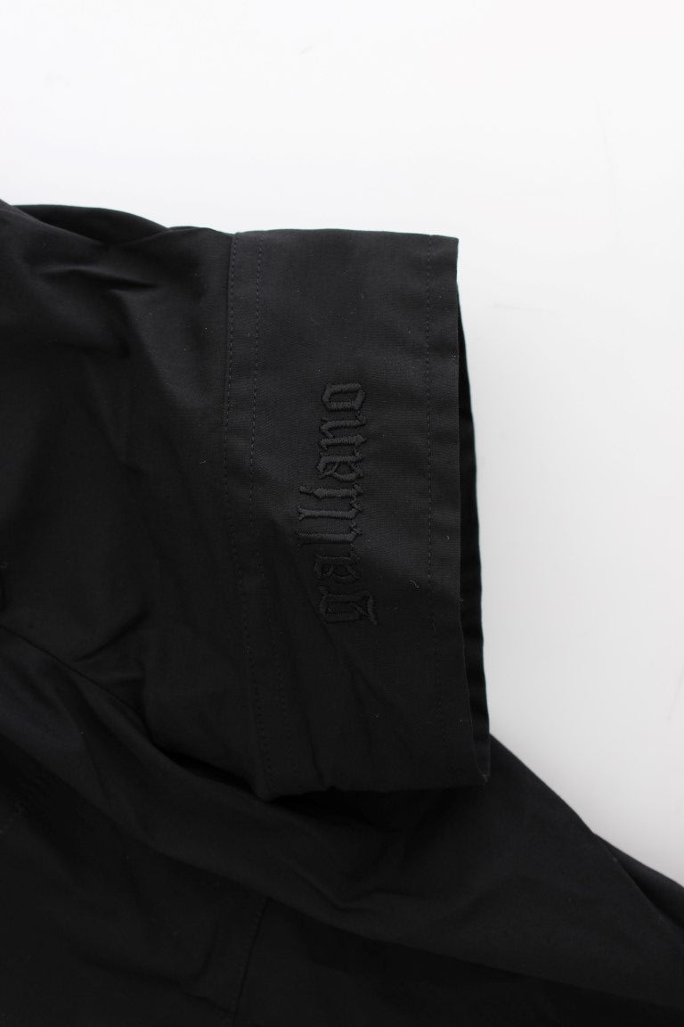 Black cotton shirt top - coffeewithmee2John GallianoP0520S