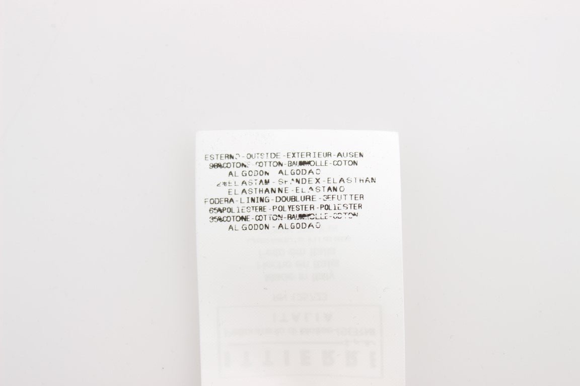 Black Cotton Slim Fit Stretch Jeans - coffeewithmee2Ermanno ScervinoP1777S