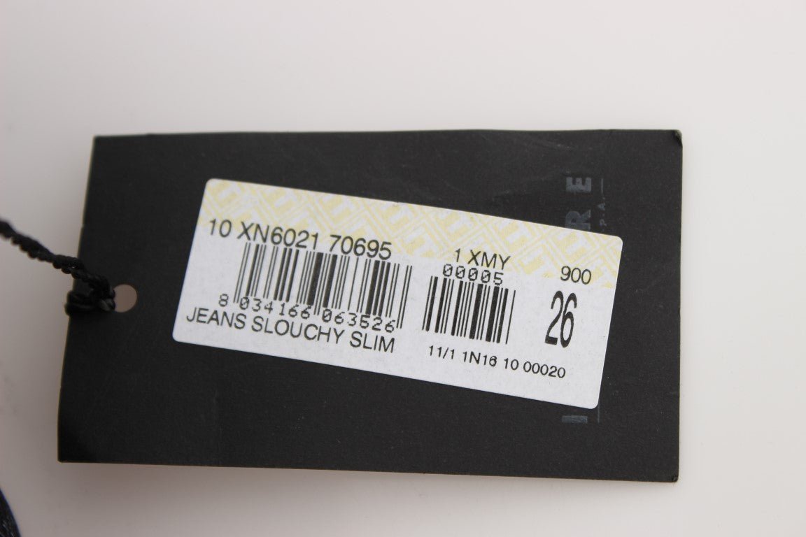 Black Cotton Slouchy Slims Fit Jeans - coffeewithmee2Costume NationalP1769S