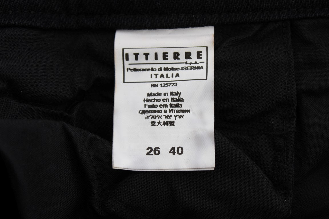 Black Cotton Slouchy Slims Fit Jeans - coffeewithmee2Costume NationalP1769S