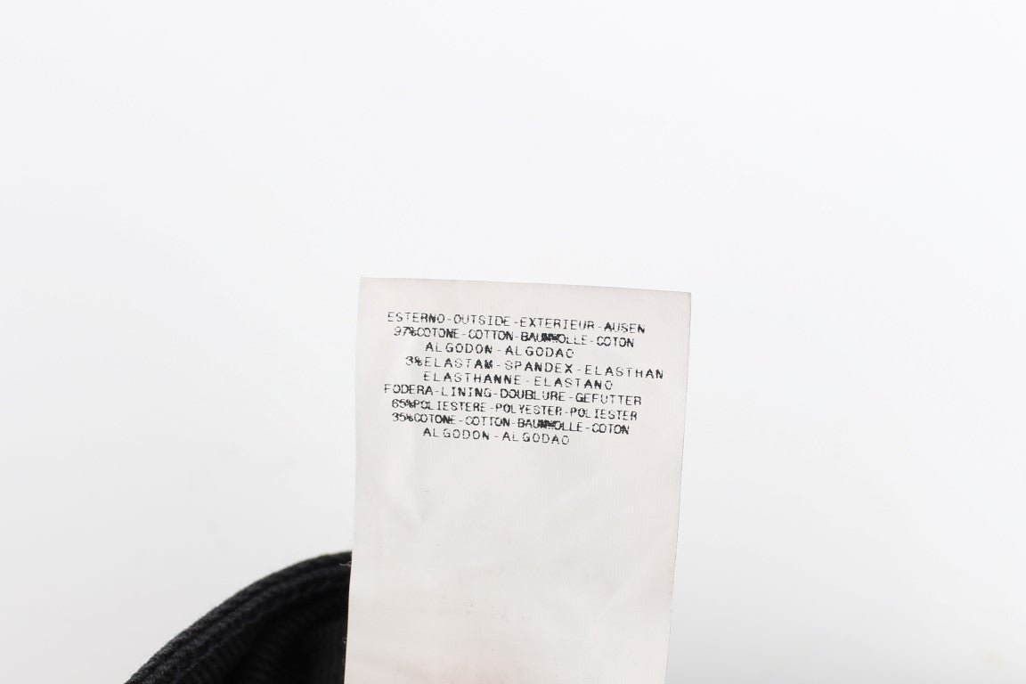 Black Cotton Stretch Slim Skinny Fit Jeans - coffeewithmee2CavalliP0899S