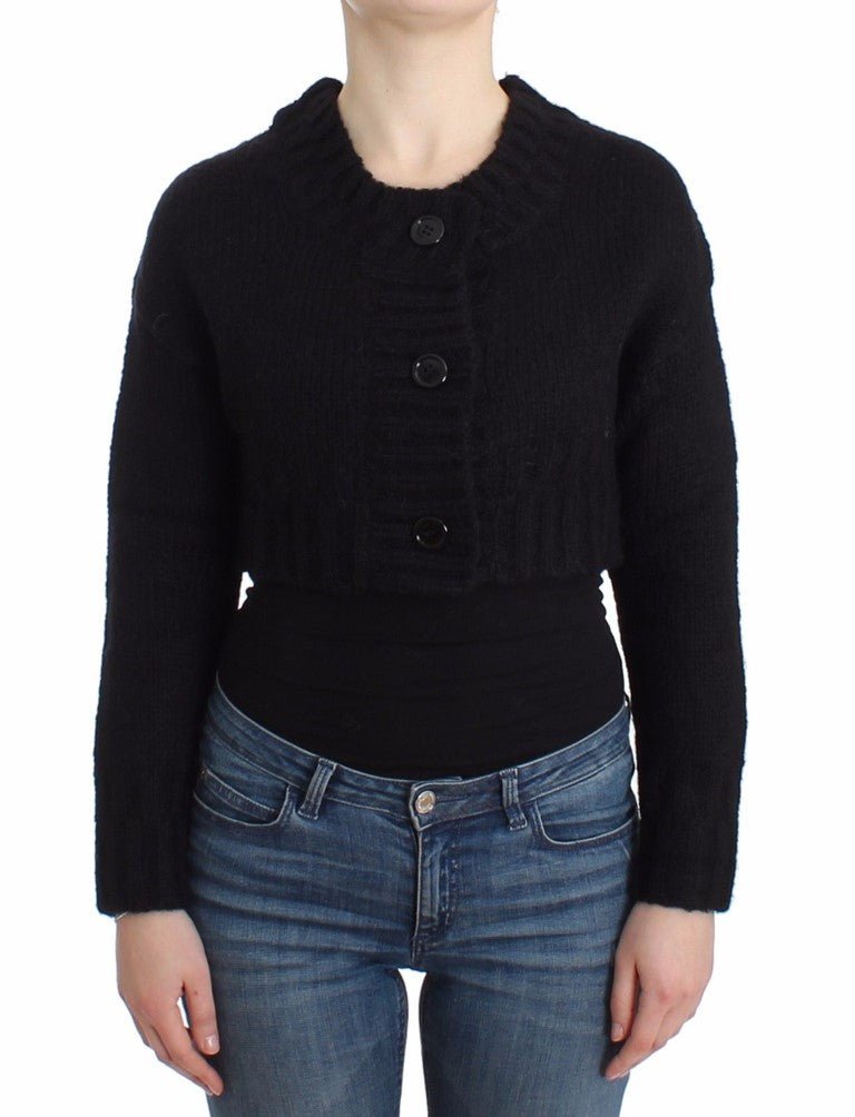 Black cropped cardigan - coffeewithmee2John GallianoP0503S