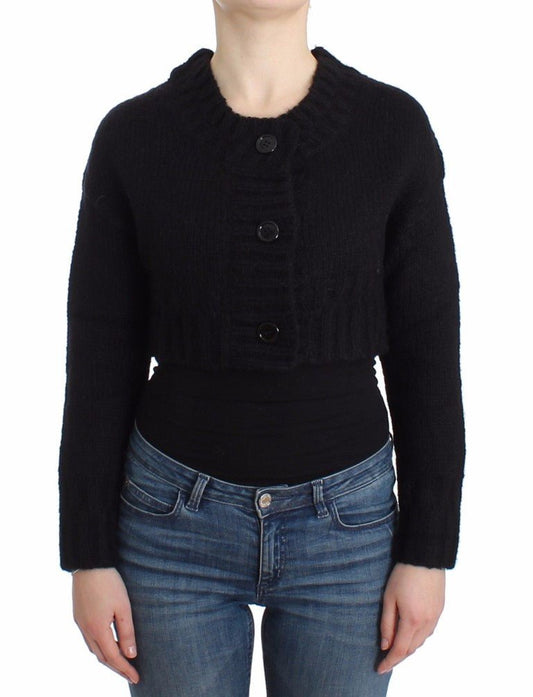 Black cropped cardigan - coffeewithmee2John GallianoP0503S