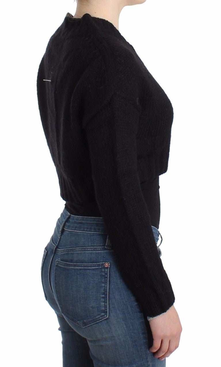 Black cropped cardigan - coffeewithmee2John GallianoP0503S