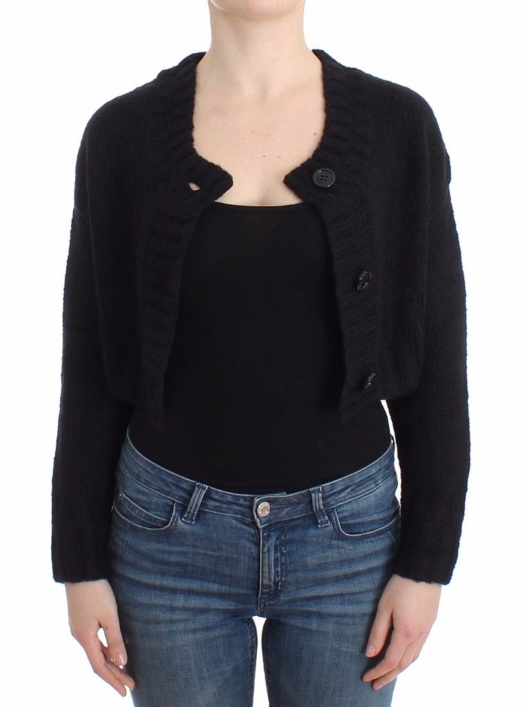 Black cropped cardigan - coffeewithmee2John GallianoP0503S