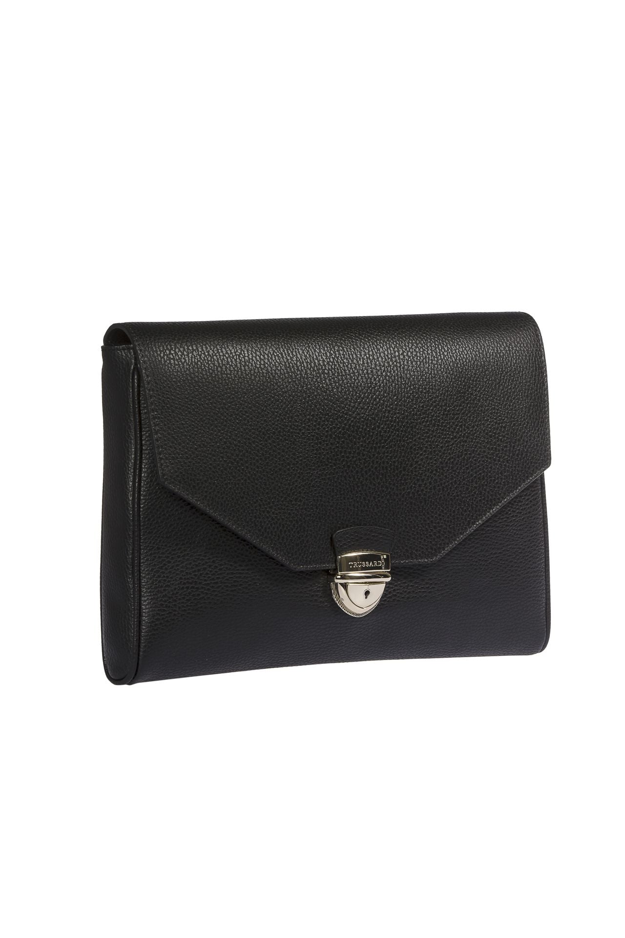 Black Crossbody Bag - coffeewithmee2TrussardiP0133S