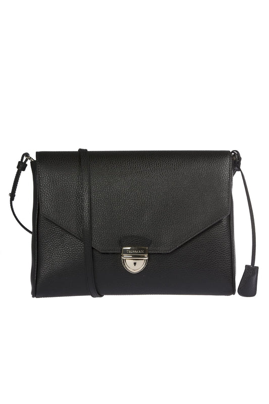 Black Crossbody Bag - coffeewithmee2TrussardiP0133S