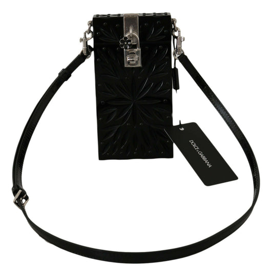 Black Crystal Plexiglass Cross Cigarette Case Holder - coffeewithmee2Dolce & GabbanaP0459S