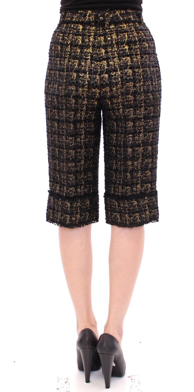 Black fabric shorts pants - coffeewithmee2Dolce & GabbanaP0751S