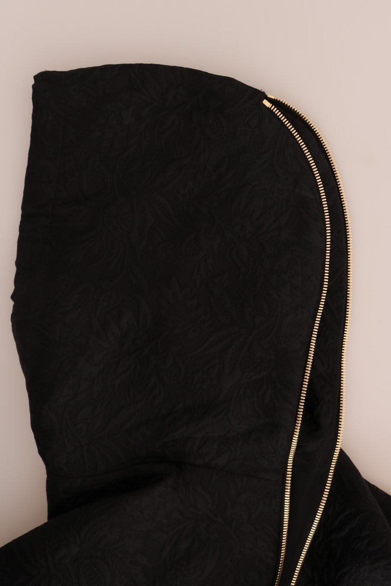 Black Fairy Tale Crystal Hooded Sweater - coffeewithmee2Dolce & GabbanaP1334S