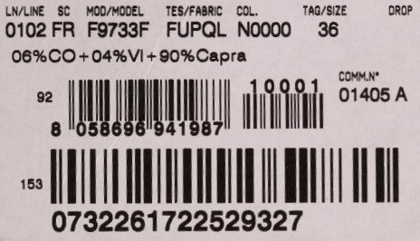 Black Fur Floral Brocade Zipper Sweater - coffeewithmee2Dolce & GabbanaP2068S