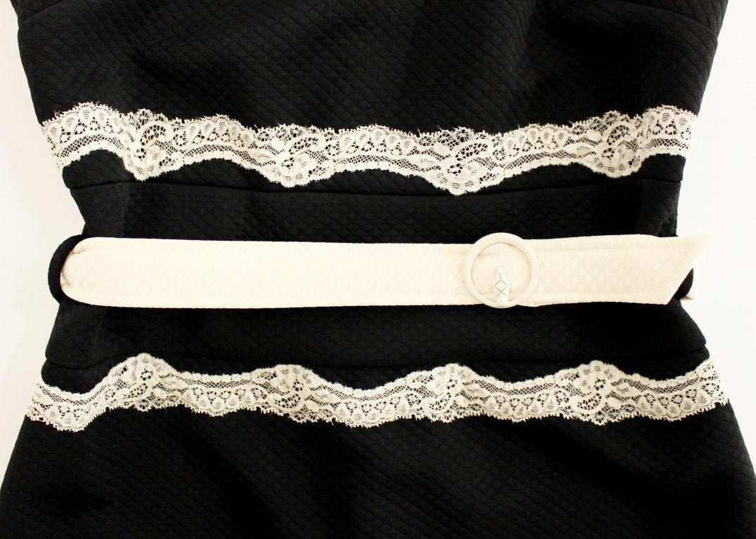 Black lace sheath dress - coffeewithmee2CavalliP0622S