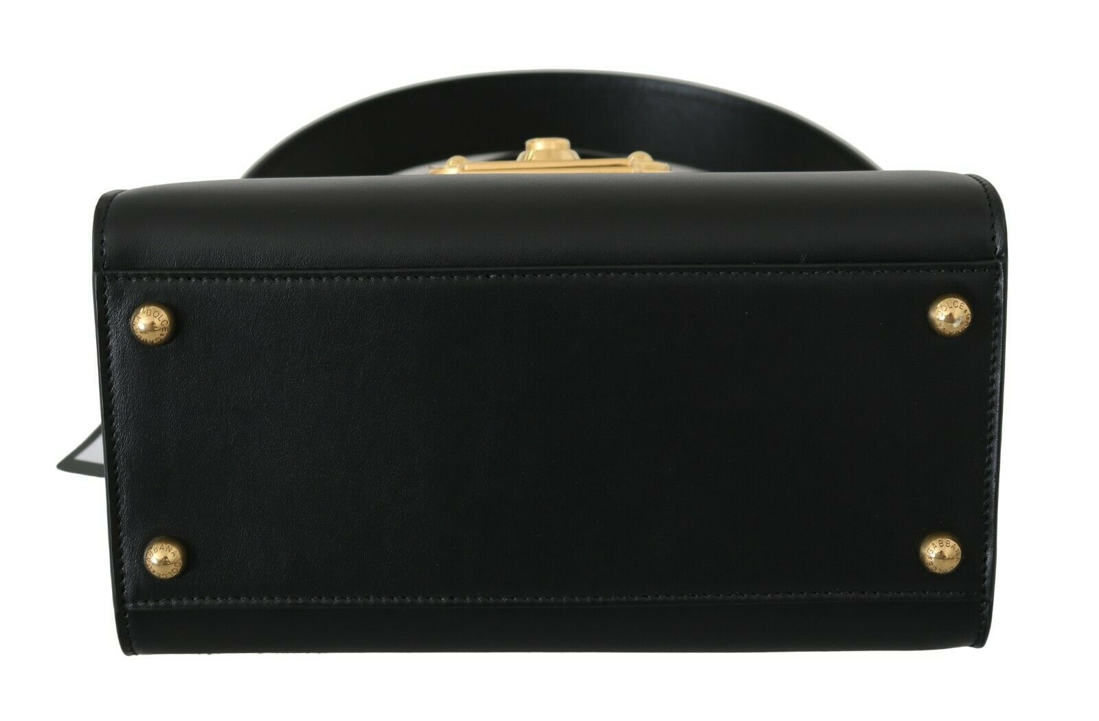 Black Leather Crossbody Purse Women WELCOME Purse - coffeewithmee2Dolce & GabbanaP0474S