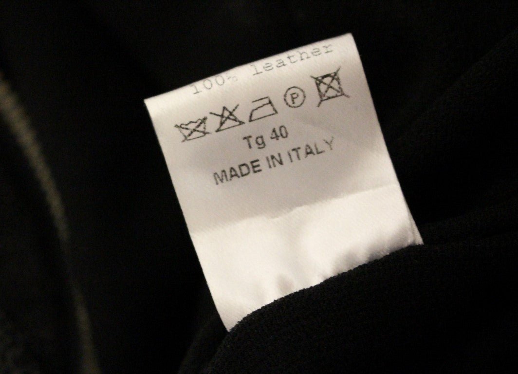 Black Leather Jumpsuit - coffeewithmee2La Maison du CouturierP1079S