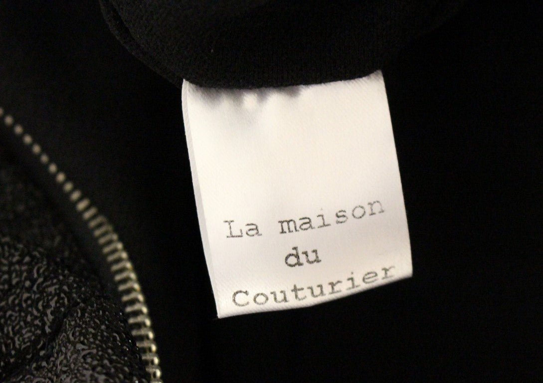Black Leather Jumpsuit - coffeewithmee2La Maison du CouturierP1079S