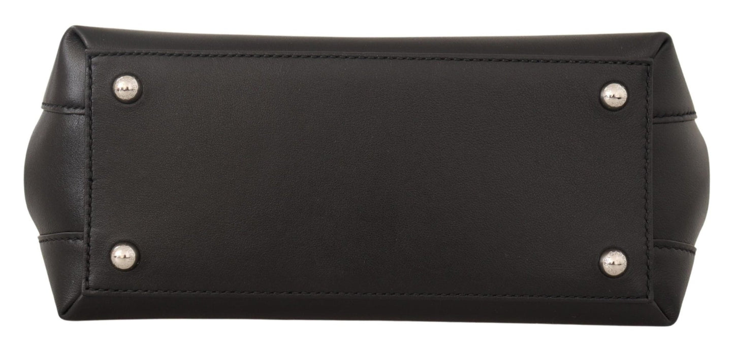 Black Leather LUCIA Hand Shoulder Women Bag - coffeewithmee2Dolce & GabbanaP0457S