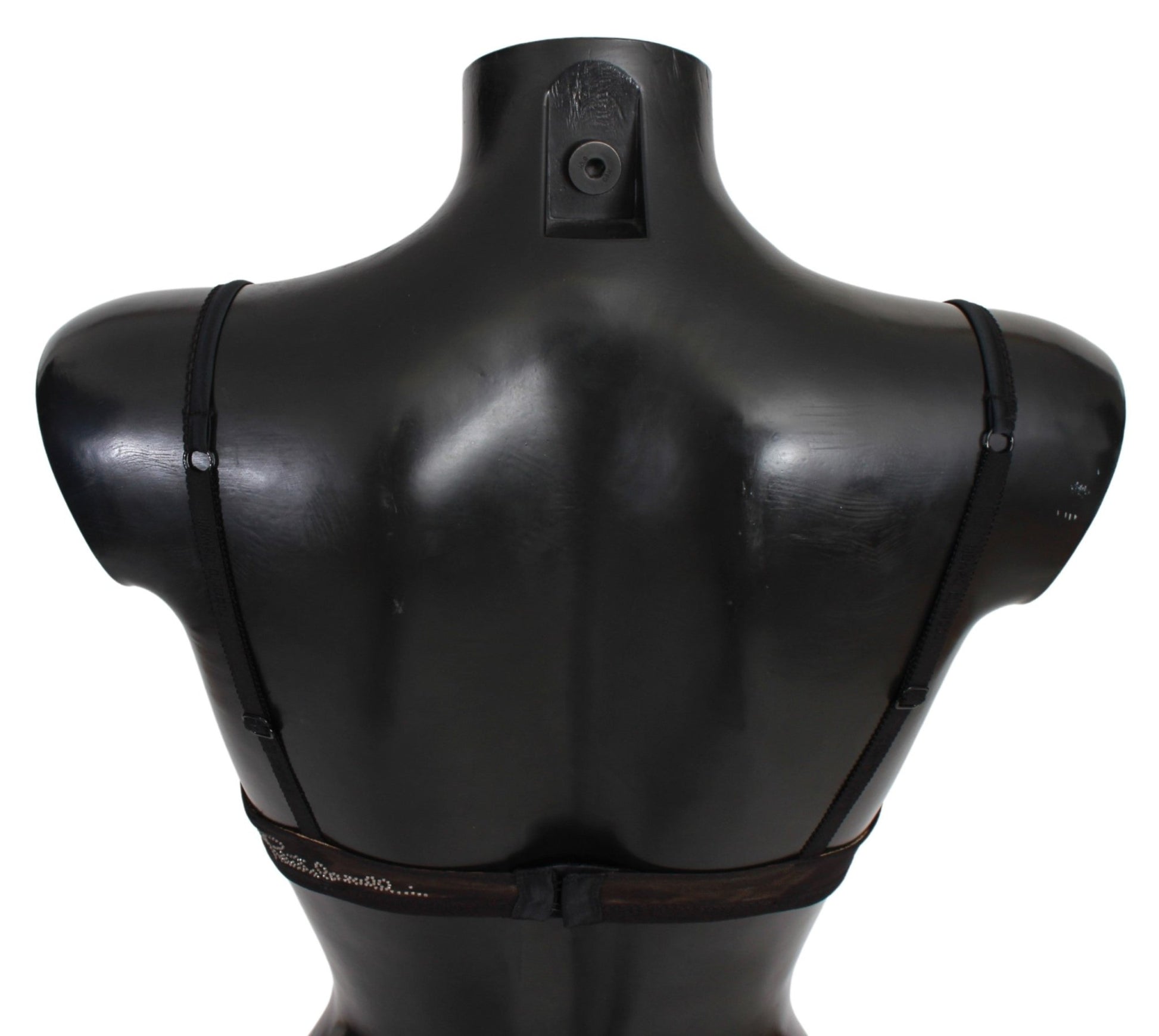 Black Leopard Nylon Push Up Bra Underwear - coffeewithmee2Roberto CavalliP3198S