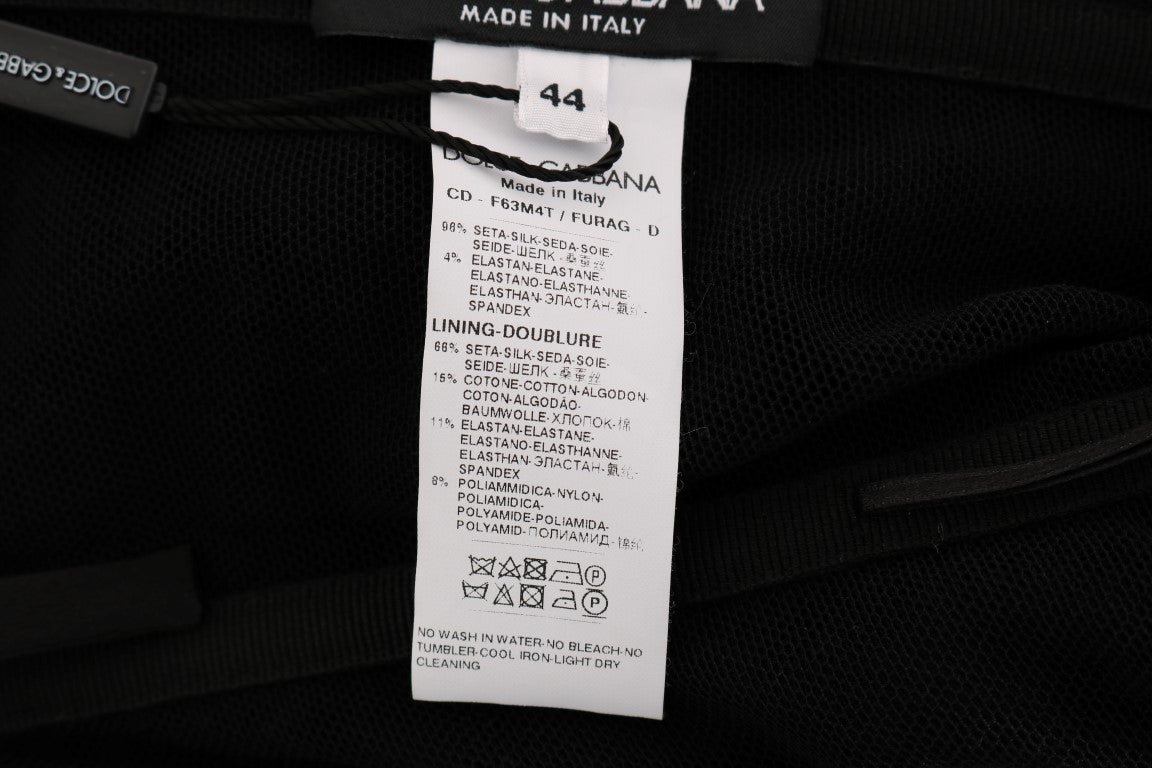 Black Mermaid Ruched Gown Dress - coffeewithmee2Dolce & GabbanaP1304S