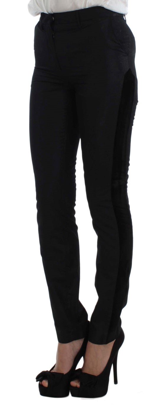 Black One Button Three Piece Suit - coffeewithmee2ExteP1700S