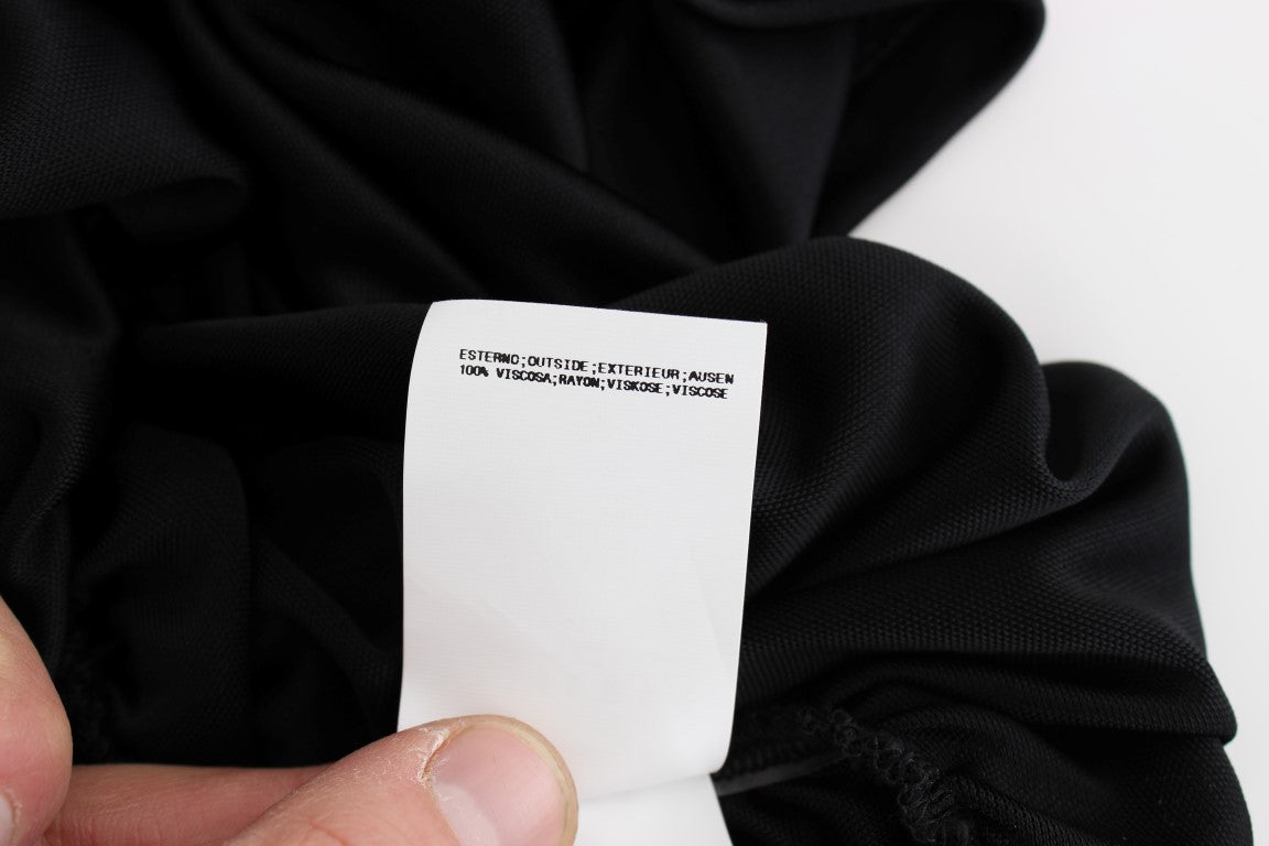 Black One Sleeve Pencil Dress - coffeewithmee2GF FerreP1096S