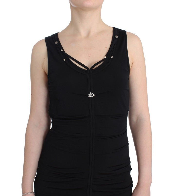 Black pencil sheath dress - coffeewithmee2RoccobaroccoP0481S