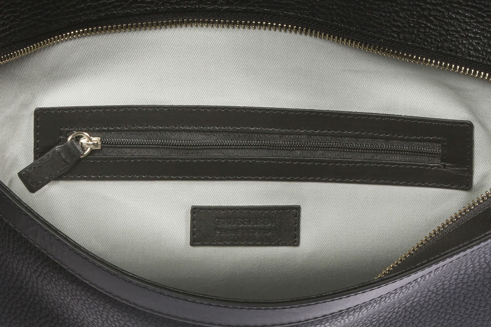 Black Shoulder Bag - coffeewithmee2TrussardiP0127S