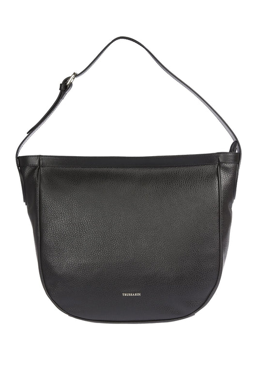 Black Shoulder Bag - coffeewithmee2TrussardiP0127S