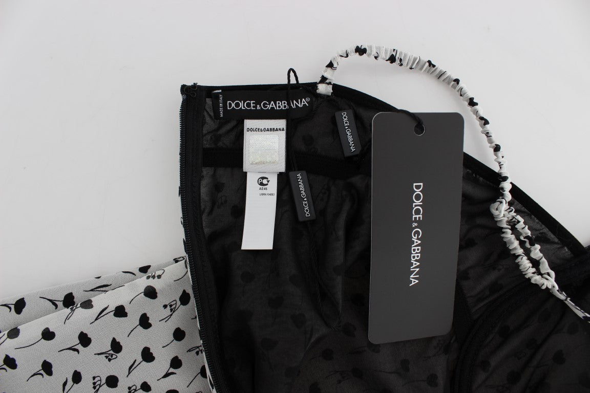 Black Silk Lace Babydoll Lingerie Top - coffeewithmee2Dolce & GabbanaP1160S