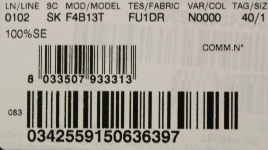 Black Silk Transparent Above Knees Skirt - coffeewithmee2Dolce & GabbanaP1261S