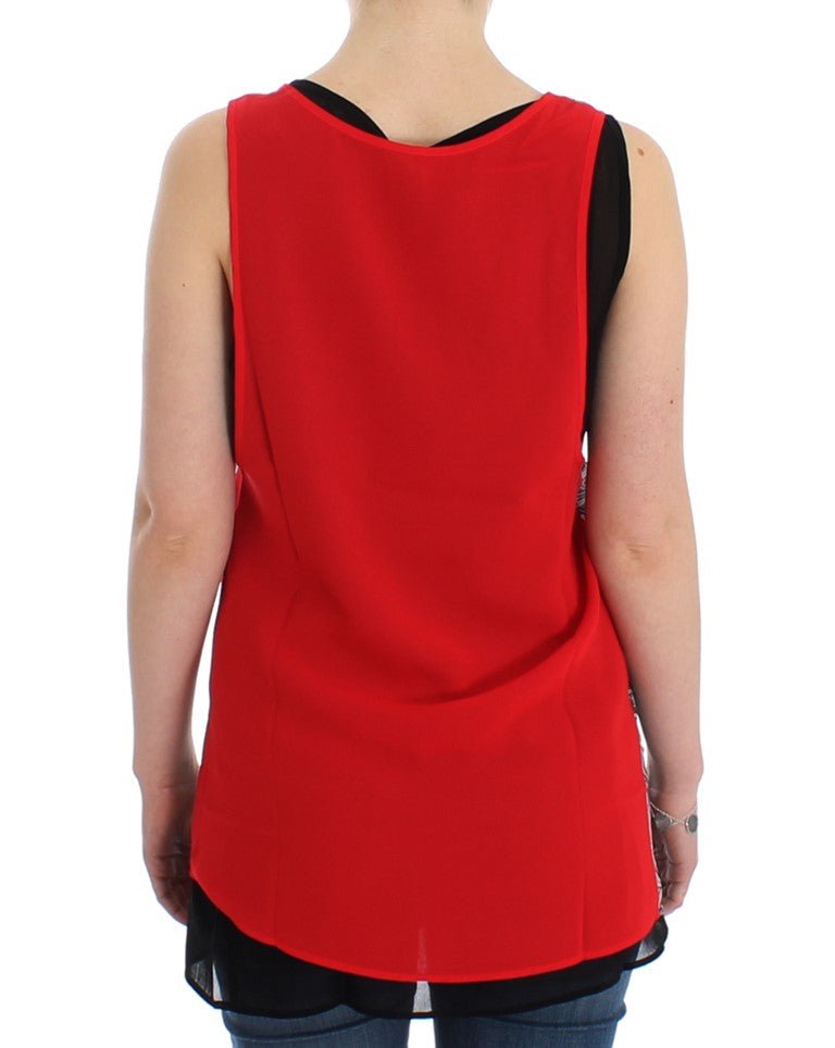 Black sleeveless top - coffeewithmee2Costume NationalP0682S