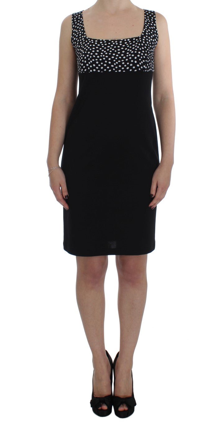 Black Stretch Sheath Dress & Sweater Set - coffeewithmee2BENCIVENGAP1655S