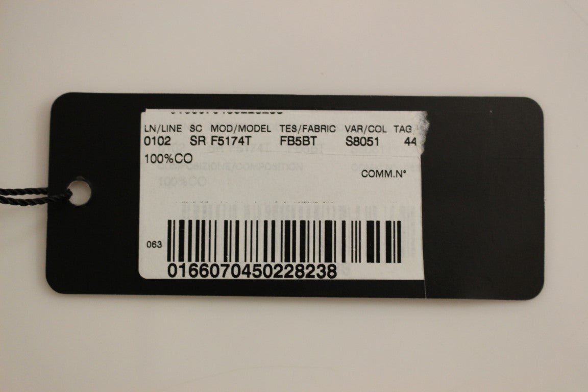 Black Striped Cotton Button Down Shirt - coffeewithmee2Dolce & GabbanaP1265S