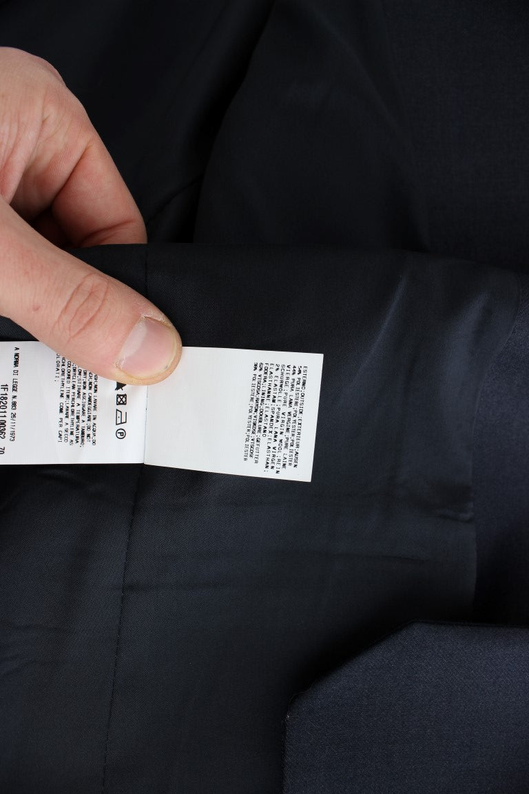 Black Suit Lapel Collar Blazer Jacket - coffeewithmee2GF FerreP1102S