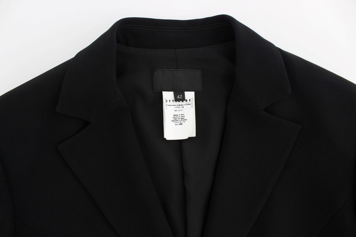 Black Two Button Suit - coffeewithmee2ExteP1699S