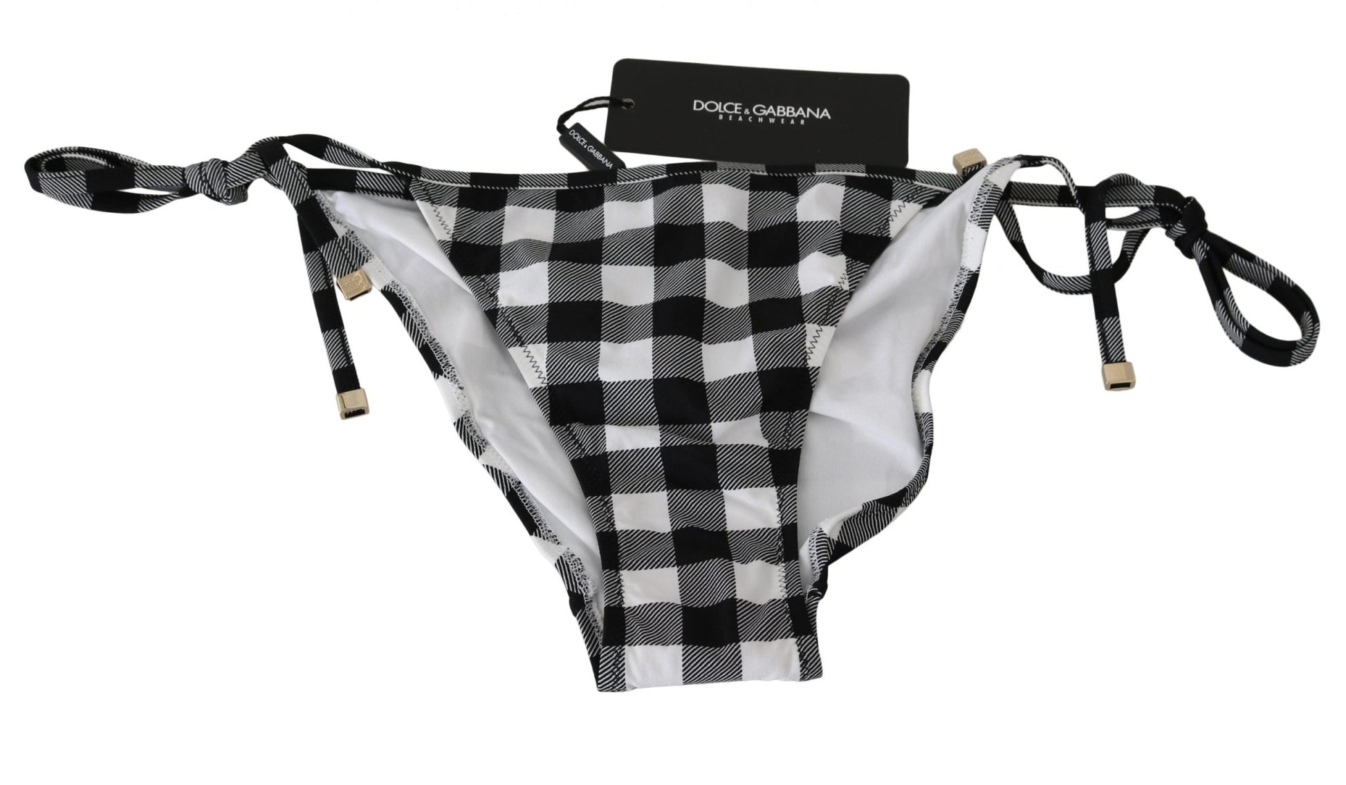 Black White Bottom Bikini Beachwear Swimsuit - coffeewithmee2Dolce & GabbanaP2601S