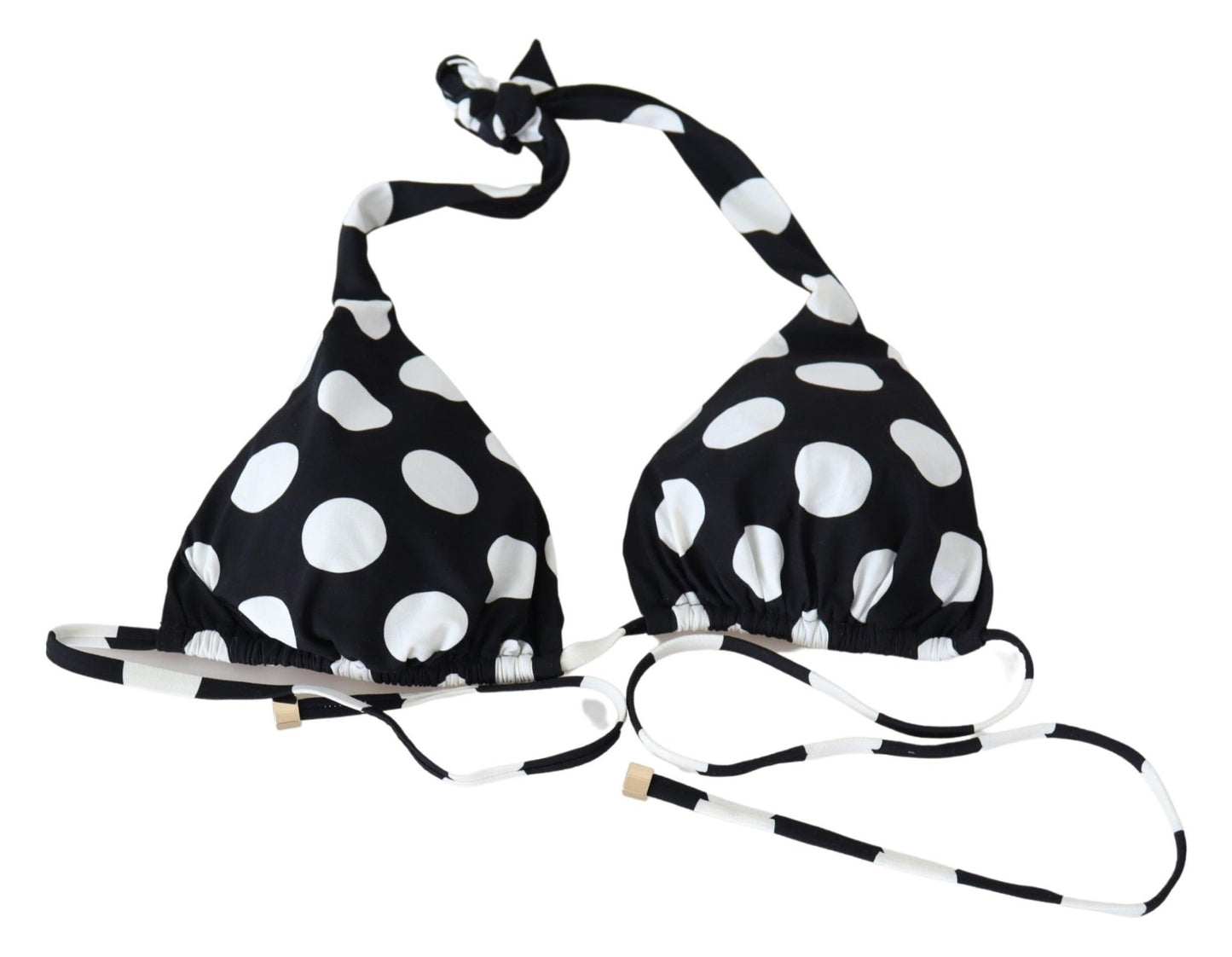 Black White Polka Print Two Piece Swimwear Bikini - coffeewithmee2Dolce & GabbanaP4100S