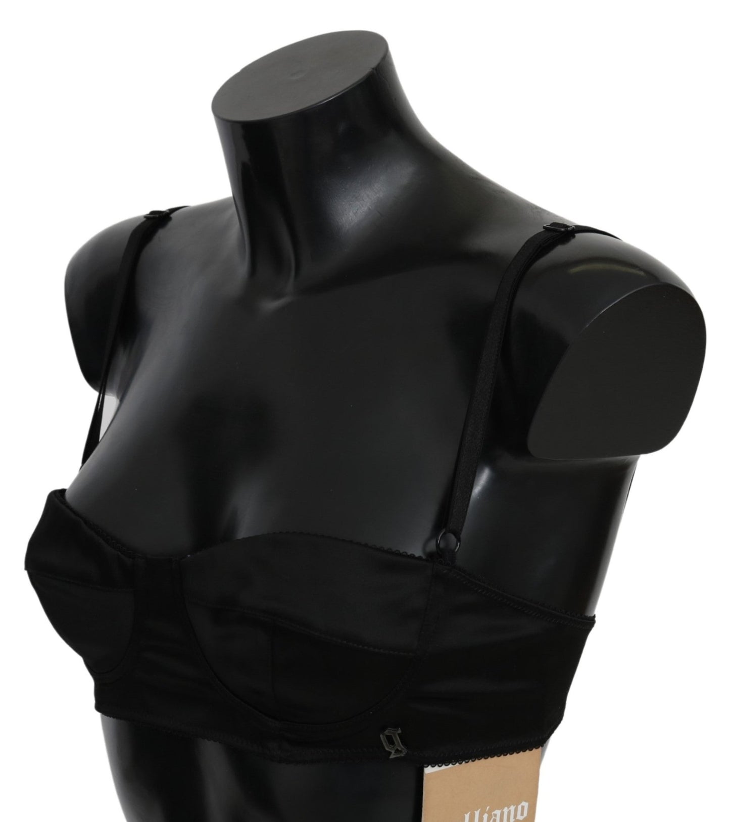 Black Women Bra Reggiseno Cotton Stretch Underwear - coffeewithmee2John GallianoP3088S