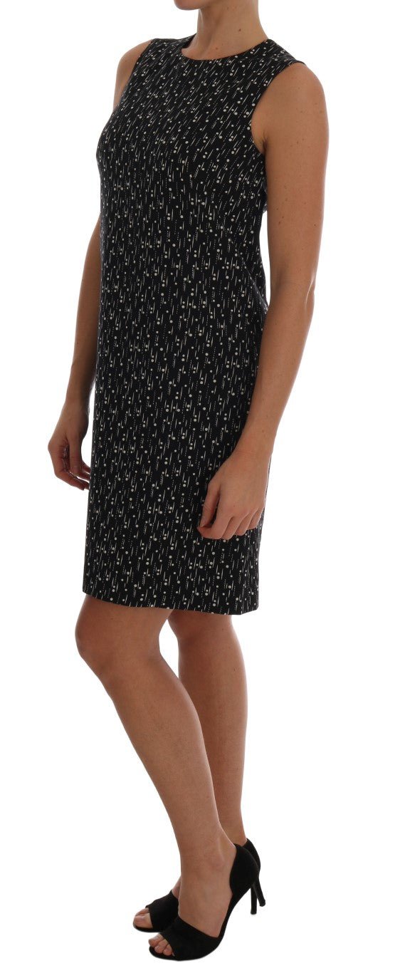 Black Wool Above Knee Dress - coffeewithmee2Dolce & GabbanaP2234S