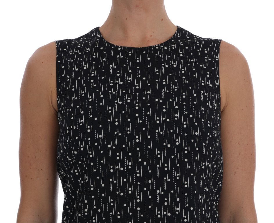 Black Wool Above Knee Dress - coffeewithmee2Dolce & GabbanaP2234S