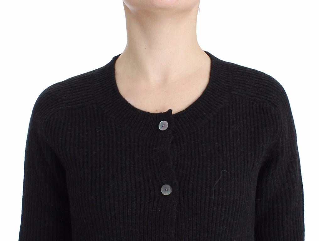 Black wool cardigan - coffeewithmee2John GallianoP0505S