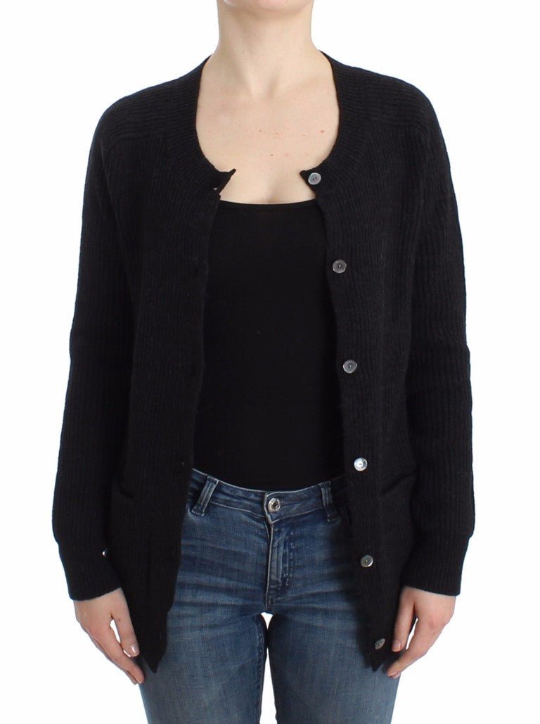 Black wool cardigan - coffeewithmee2John GallianoP0505S