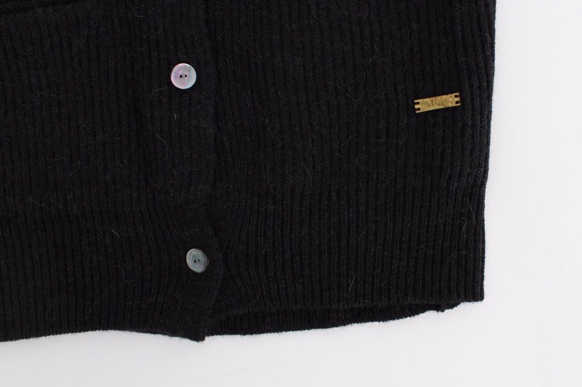 Black wool cardigan - coffeewithmee2John GallianoP0505S