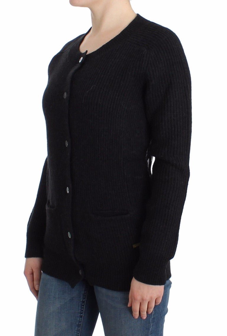 Black wool cardigan - coffeewithmee2John GallianoP0505S